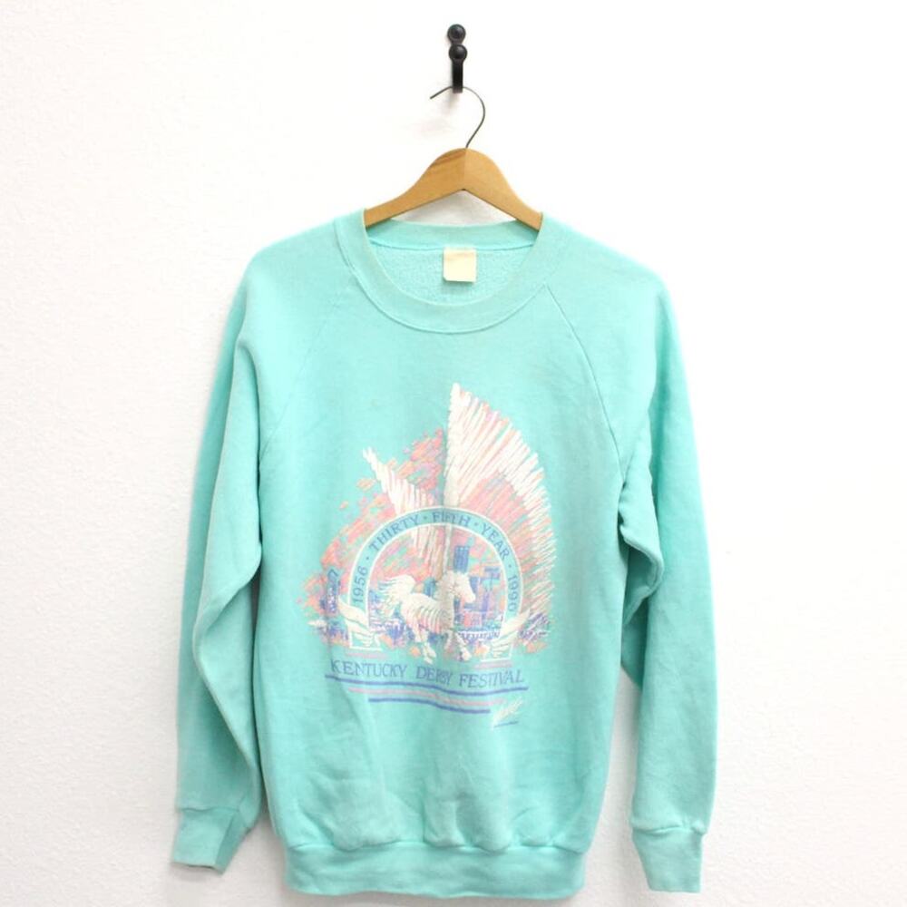 Vintage Kentucky Derby Festival 1990 Sweatshirt Large